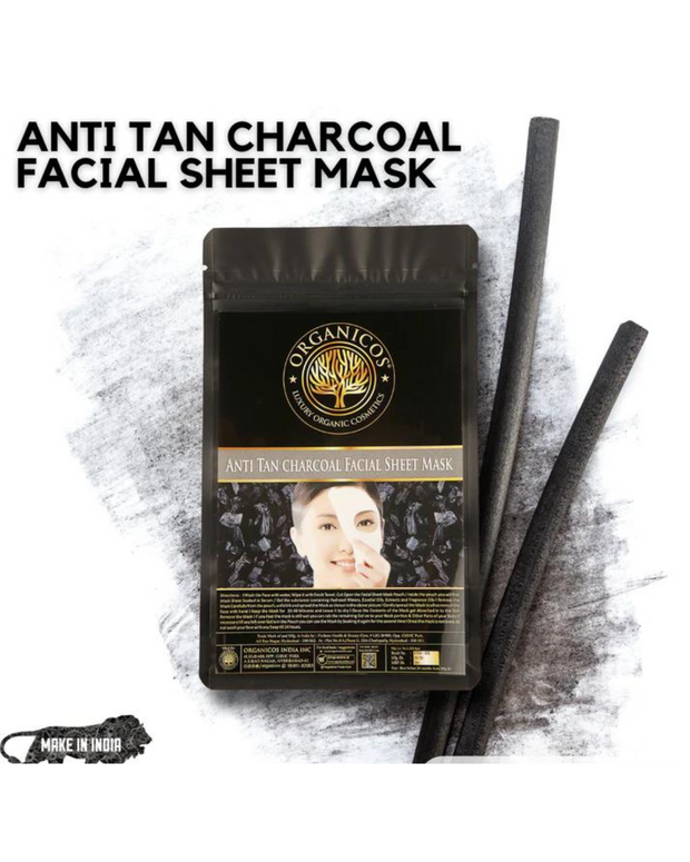 Anti Tan Charcoal Mask Sheet