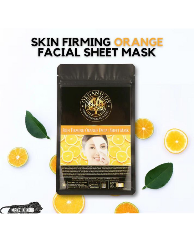 Skin Firming Orange Facial Sheet Mask