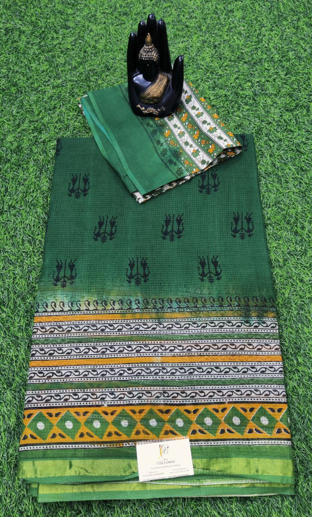 Green Pallavi Cotton 1MAR15E