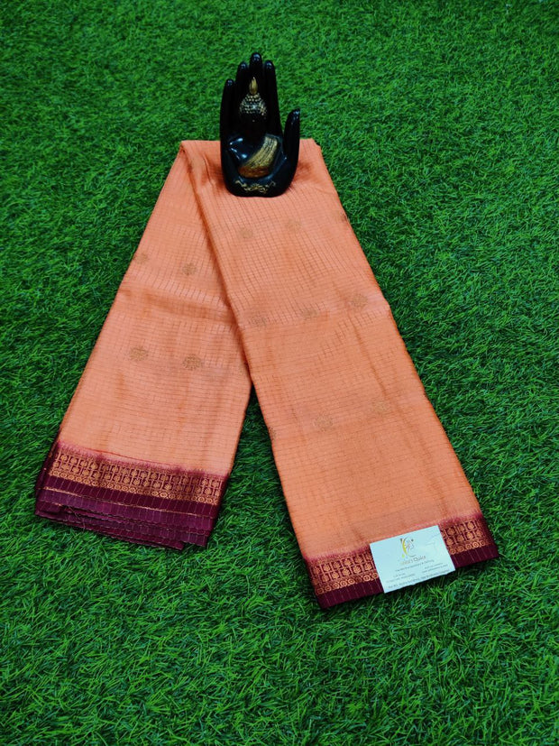 Orange Mysore Silk 19MAR12