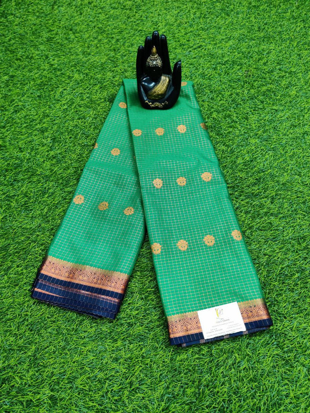 Green Mysore Silk 19MAR14