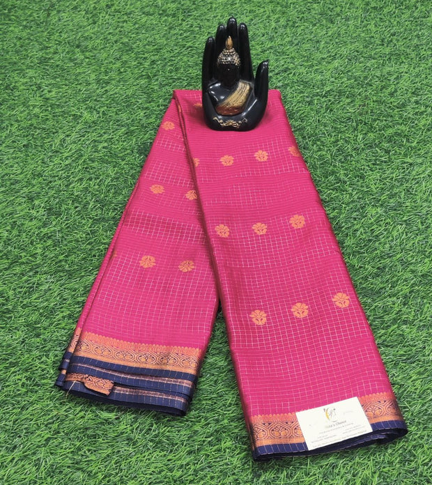 Tomato Red Mysore Silk 19MAR15