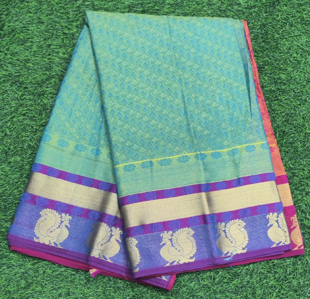 Lux Green Handloom Banarasi 3APR5E