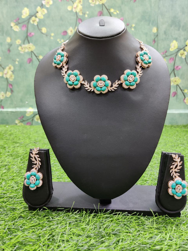 Blue Jewellery Set 7APR5E