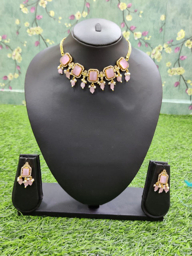 Pink Jewellery Set 7APR12E