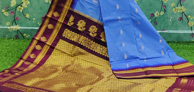 Blue Gadwal Pattu 11APR6