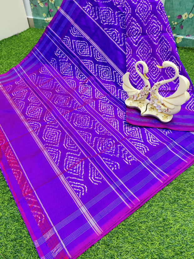 Purple Ikkat Pattu 13APR8