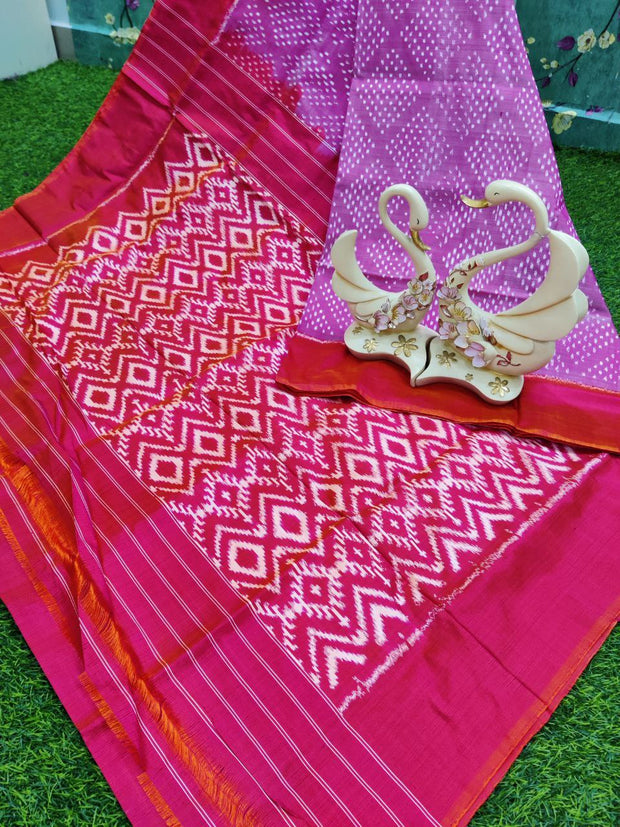 Pink Ikkat Pattu 13APR11