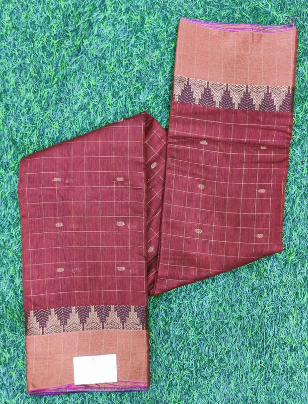 Red Handloom Mangalagiri 5MAY7E
