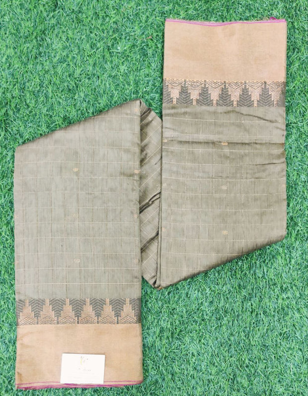 Beige Handloom Mangalagiri 5MAY9E