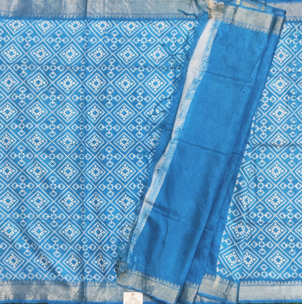 Blue Mangalagiri Cotton 14JAN2E