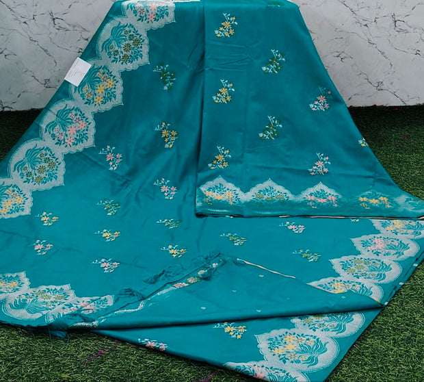 Rama Blue Katan Pattu 30 K5-5