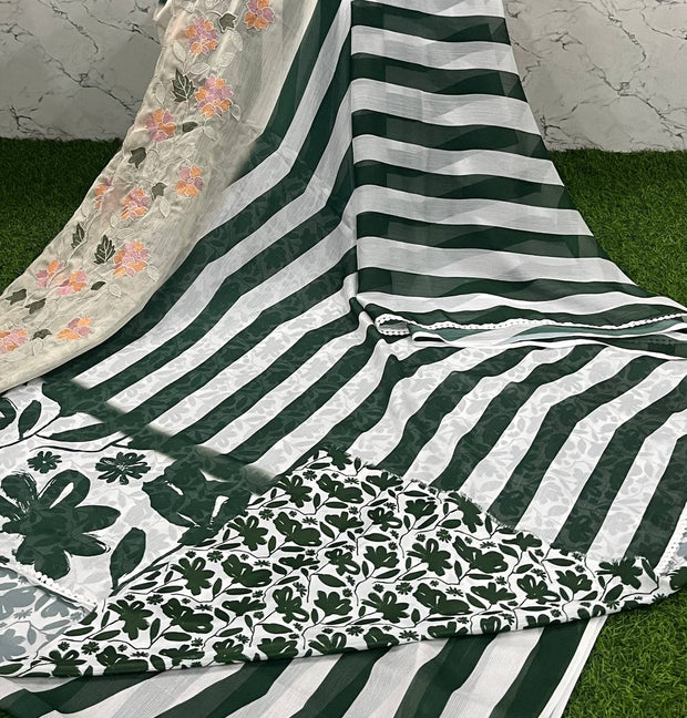 Green Georgette 24 G5-13