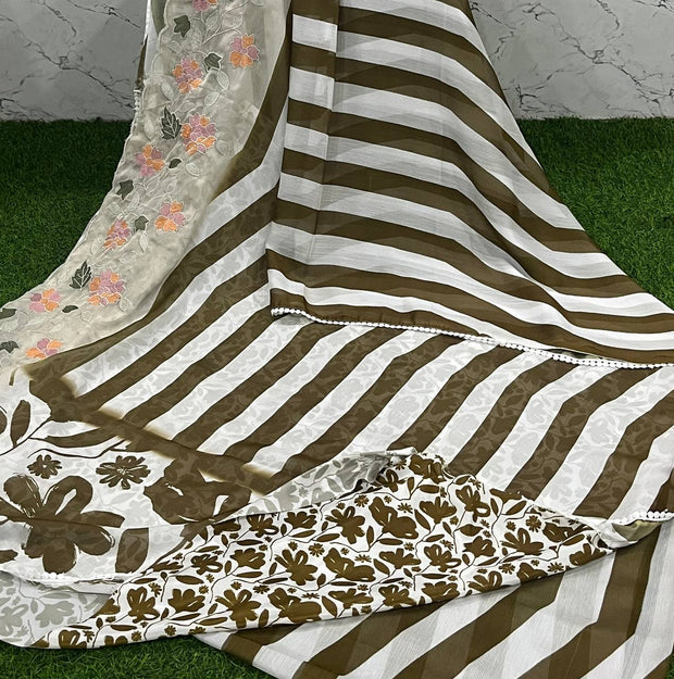 Mehendi Green Georgette 24 G5-14