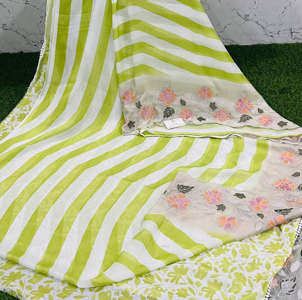 Green Georgette 24 G5-16