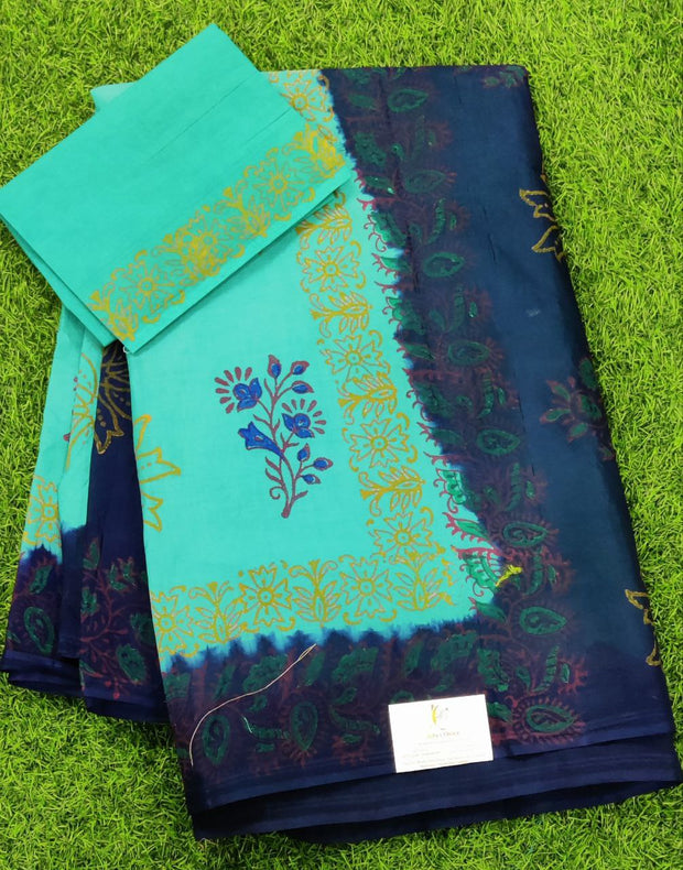 Lux Green Pallavi Cotton 18 D5-6E