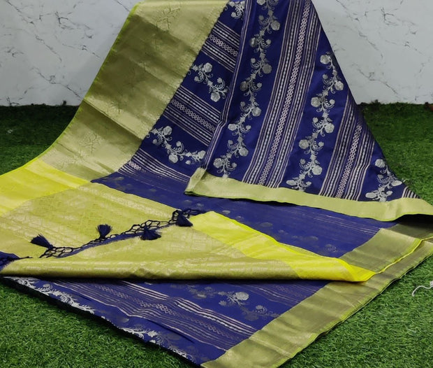 Blue LW Kanchi Pattu 28 G5-6