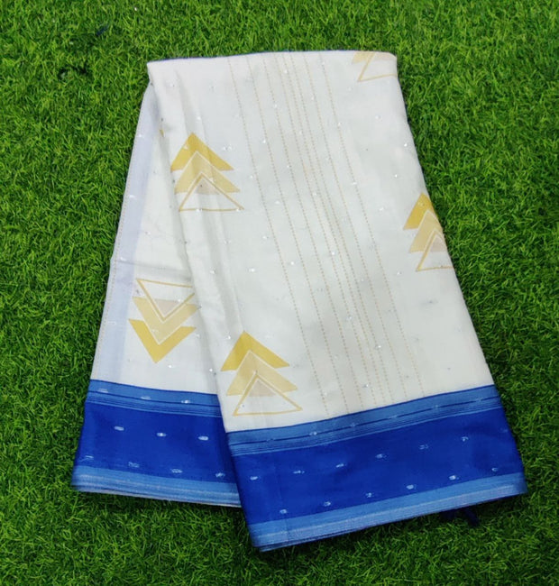 White Malai Tussar 21 D5-8E