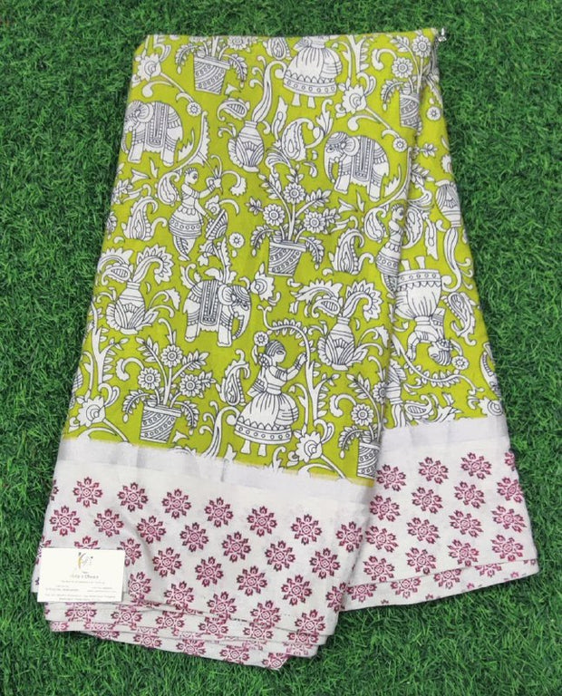Green Chinoor Silk 23 D5-7E