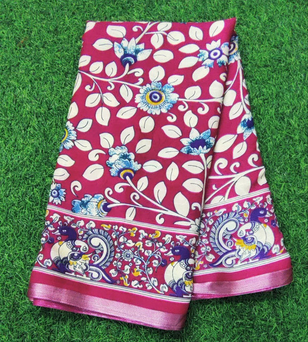Rani Pink Kalamkari Bela 24 D5-3E