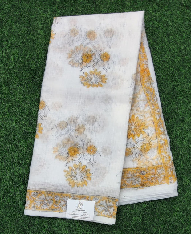 Yellow Kota Cotton 25 D5-5E