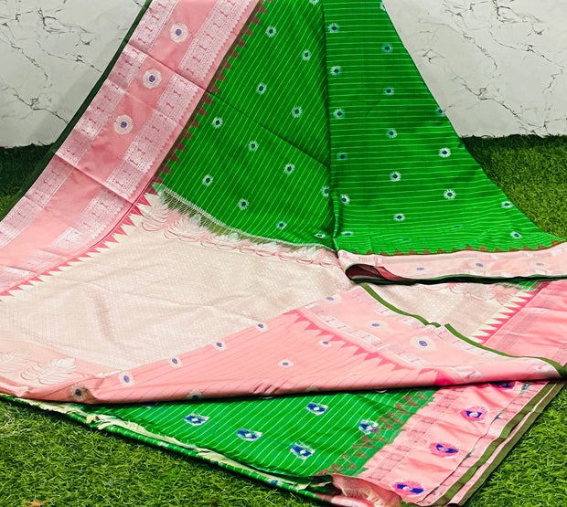 Green Handloom Gadwal 1 H5-13