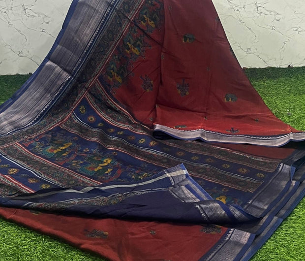 Maroon Mangalgiri Digital 2 H5-13