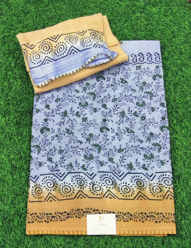Blue Pallavi Cotton 26 D5-1E