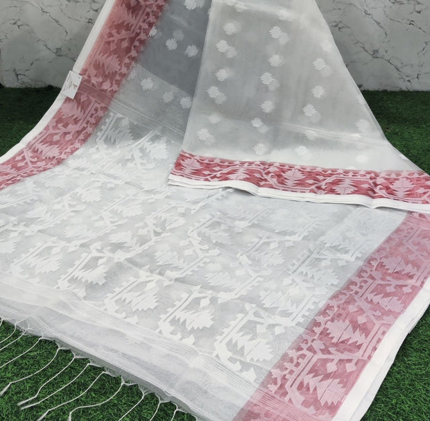 White Jamdani 27 D5-10