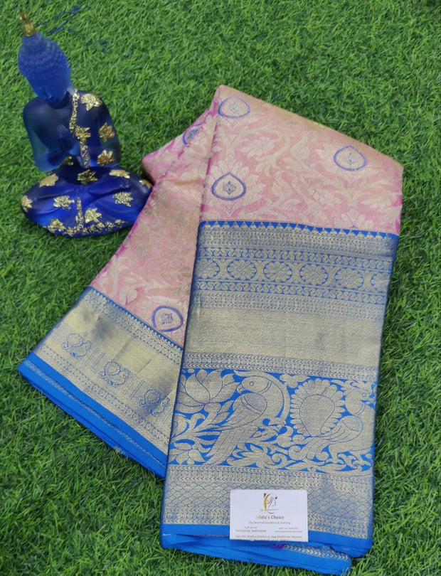 Baby Pink Kanchi Pattu 29 D5-9