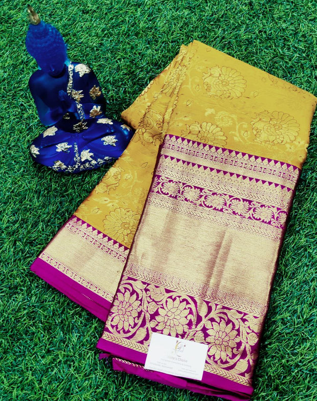 Yellow Kanchi Pattu 29 D5-7
