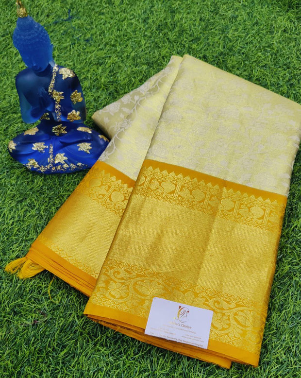 Yellow Kanchi Pattu 29 D5-3