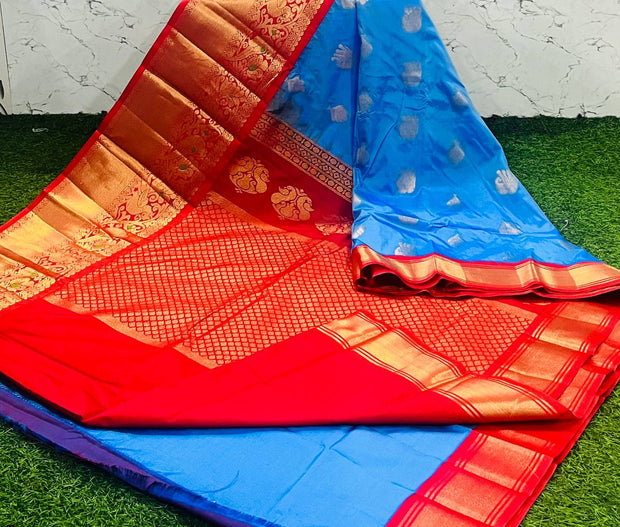 Ice Blue Kanchi Pattu 4 H5-5