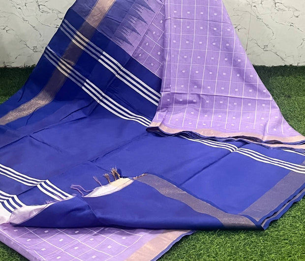 Lavender Semi Khadi 5 H5-8