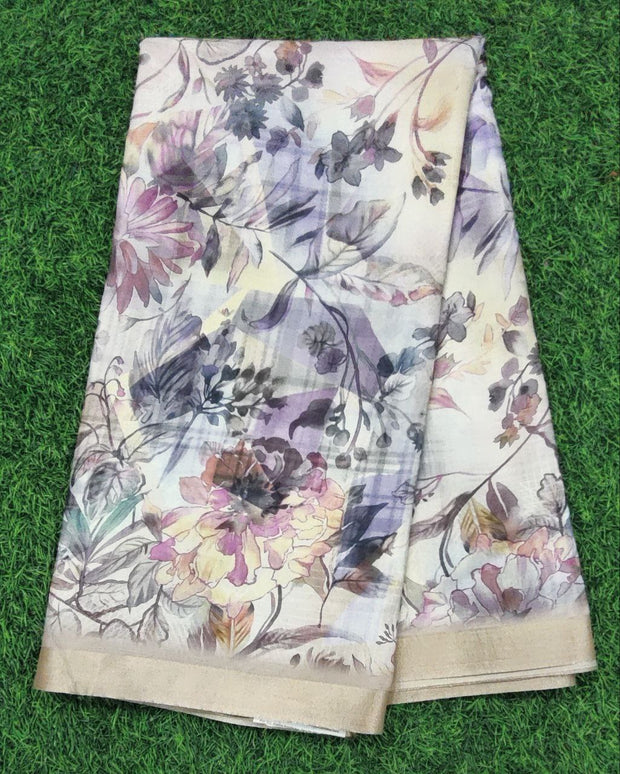 Cream Bagalpur Tussar 30 D5-6E