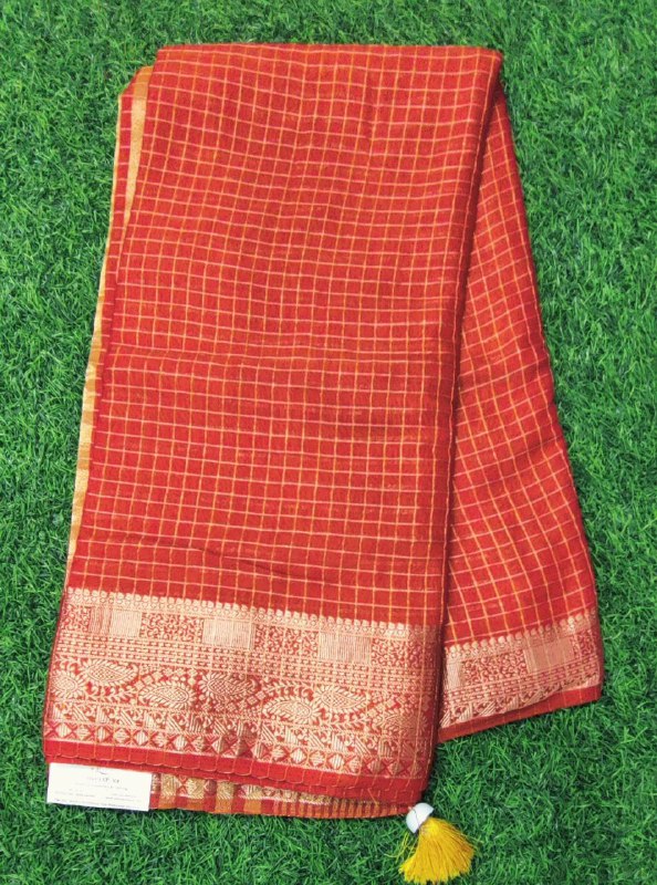 Tomato Red Georgette 6 E5-2E