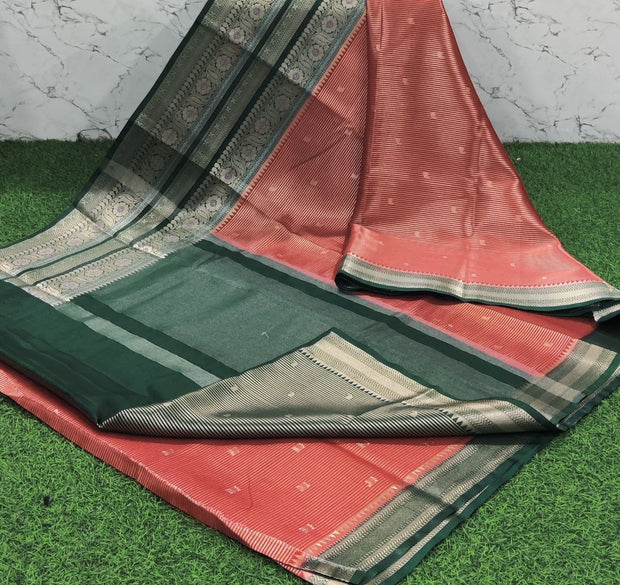 Red Warm Georgette 13 E5-6