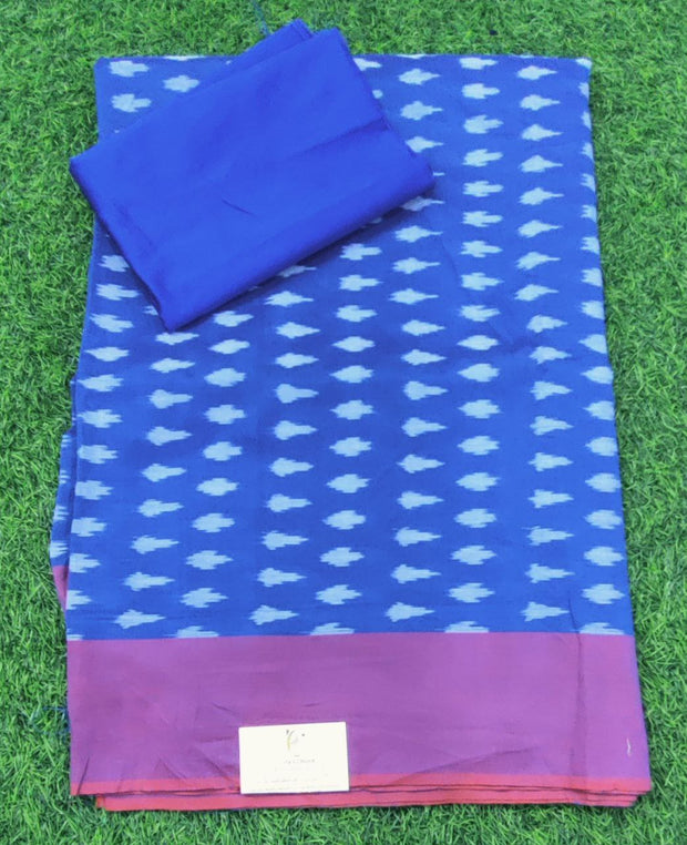 Blue Ikkat Handloom 13 E5-3E