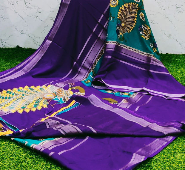 Rama Green Mysore Crepe 17 E5-12