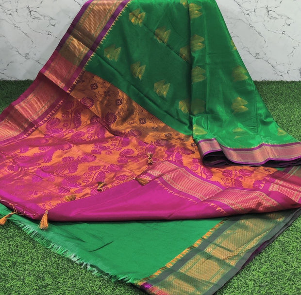 Green Mashroom Pattu 18 E5-6