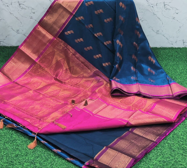 Robin Blue Mashroom Pattu 18 E5-3