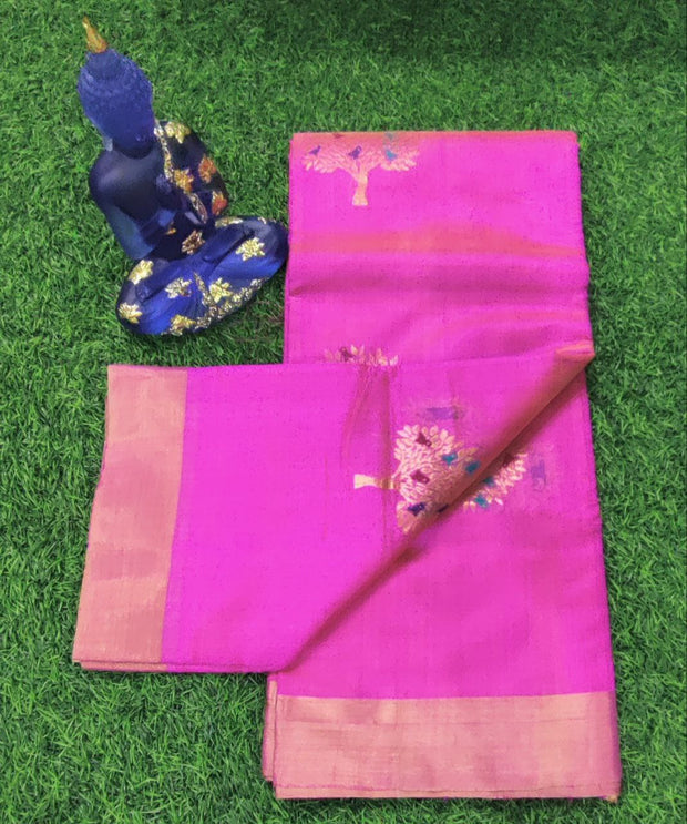 Pink Chanderi Pattu 21 E5-2