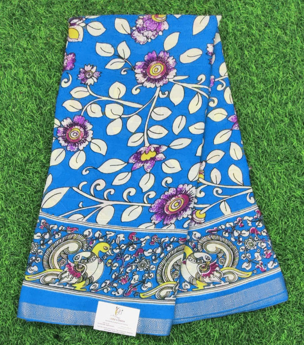 CS Blue Kalamkari Lakshmipati 21 E5-11E