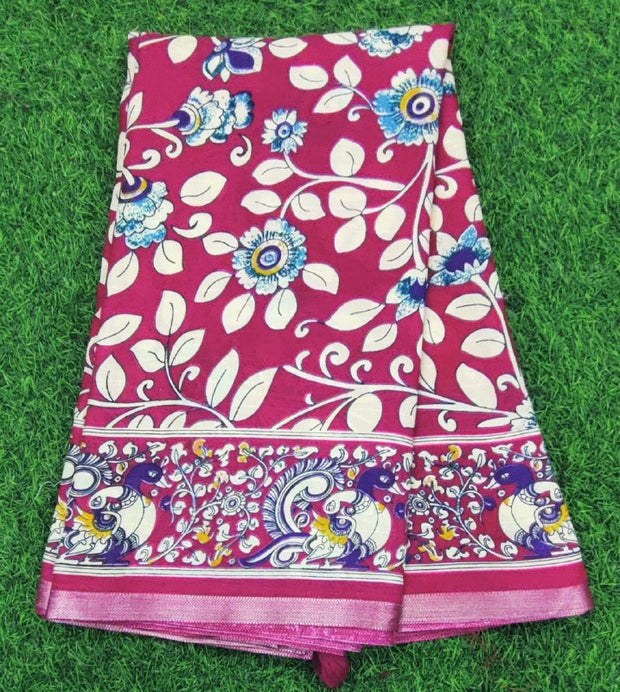 Pink Kalamkari Lakshmipati 21 E5-10E