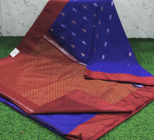 Robin Blue Handloom Gadwal 23 E5-5