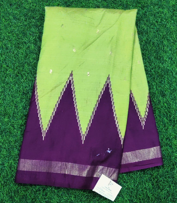 Green Muslin Silk 22 E5-11E