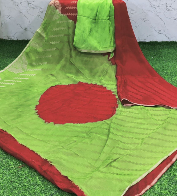 Red Kadhi Georgette 24 E5-11