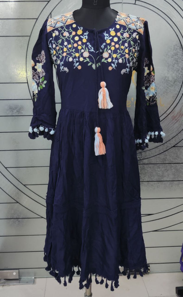 Dark Blue Dress 26 E5-5E
