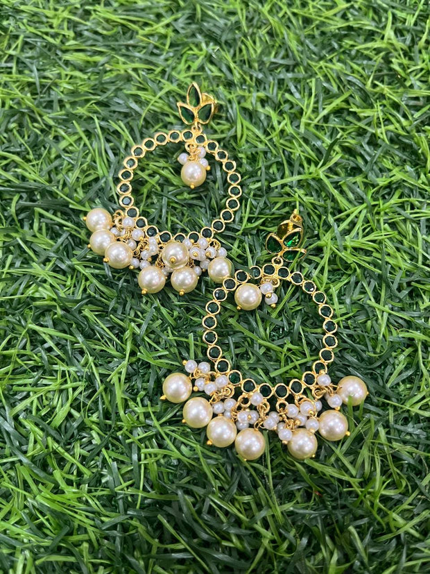 Green Chandbali 27 E5-15E