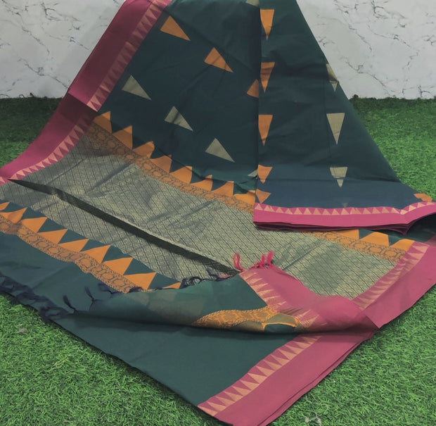 Green Ponduru Khadi 30 E5-9